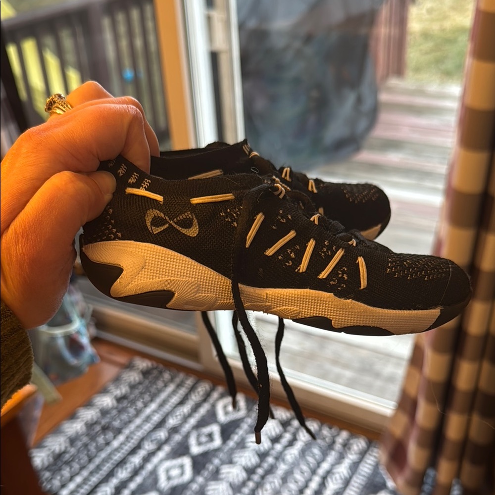 NFINITY Black Kids Shoes
